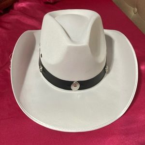 White cowboy hat